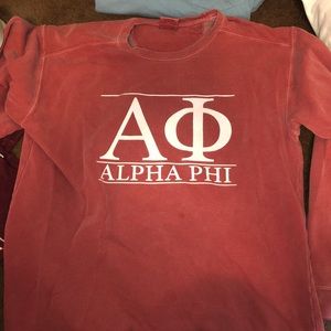 Alpha phi sweatshirt